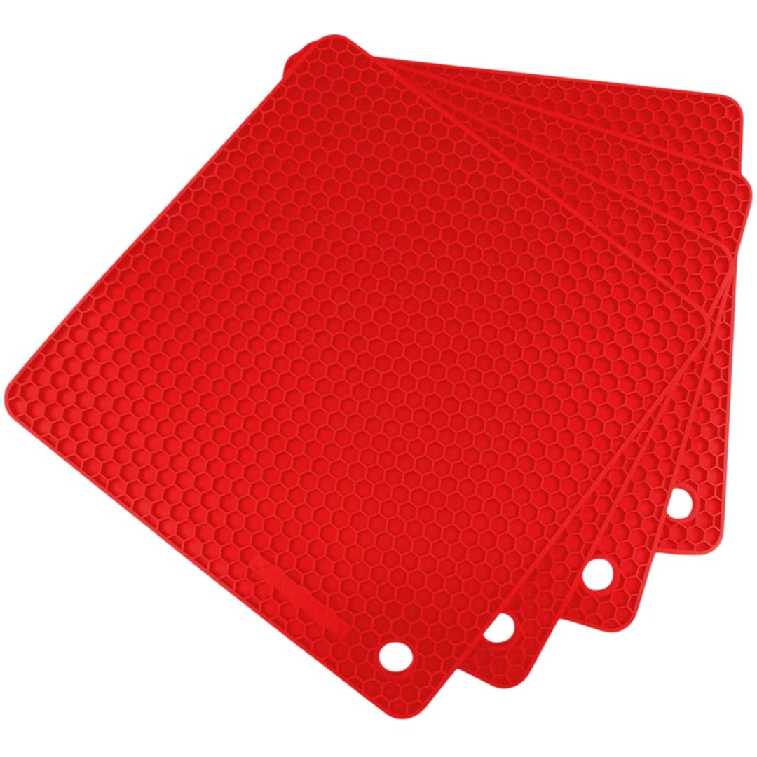 Silicone Trivet Mat Set - 4 Pack — Bakker en Wiel
